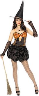 Карнавален костюм - Секси Halloween - вещица
