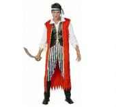 Карнавален костюм - Пират-червен